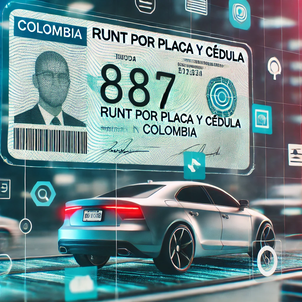 runt por placa y cédula