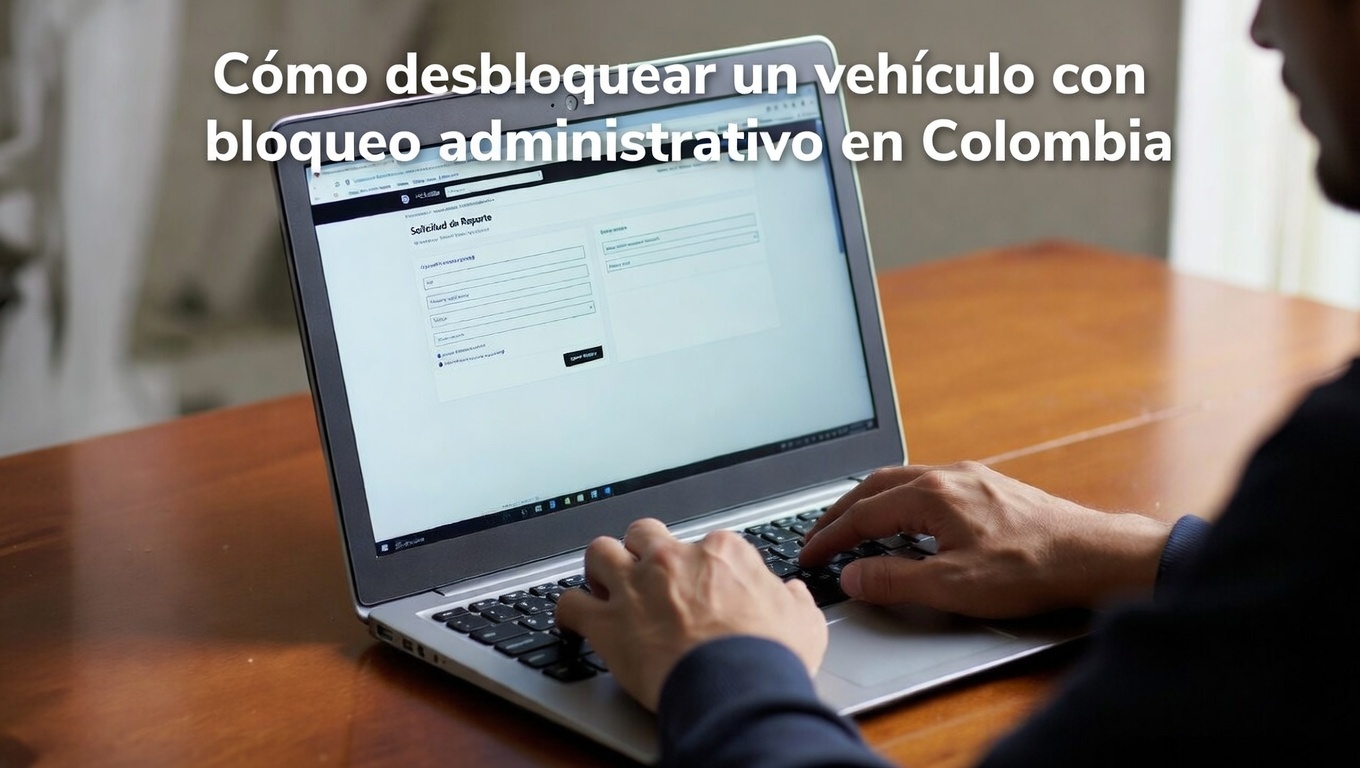 Cómo desbloquear un vehículo con bloqueo administrativo en Colombia